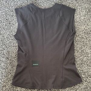 Lululemon Athletica Gray Fitted Tee Size 4